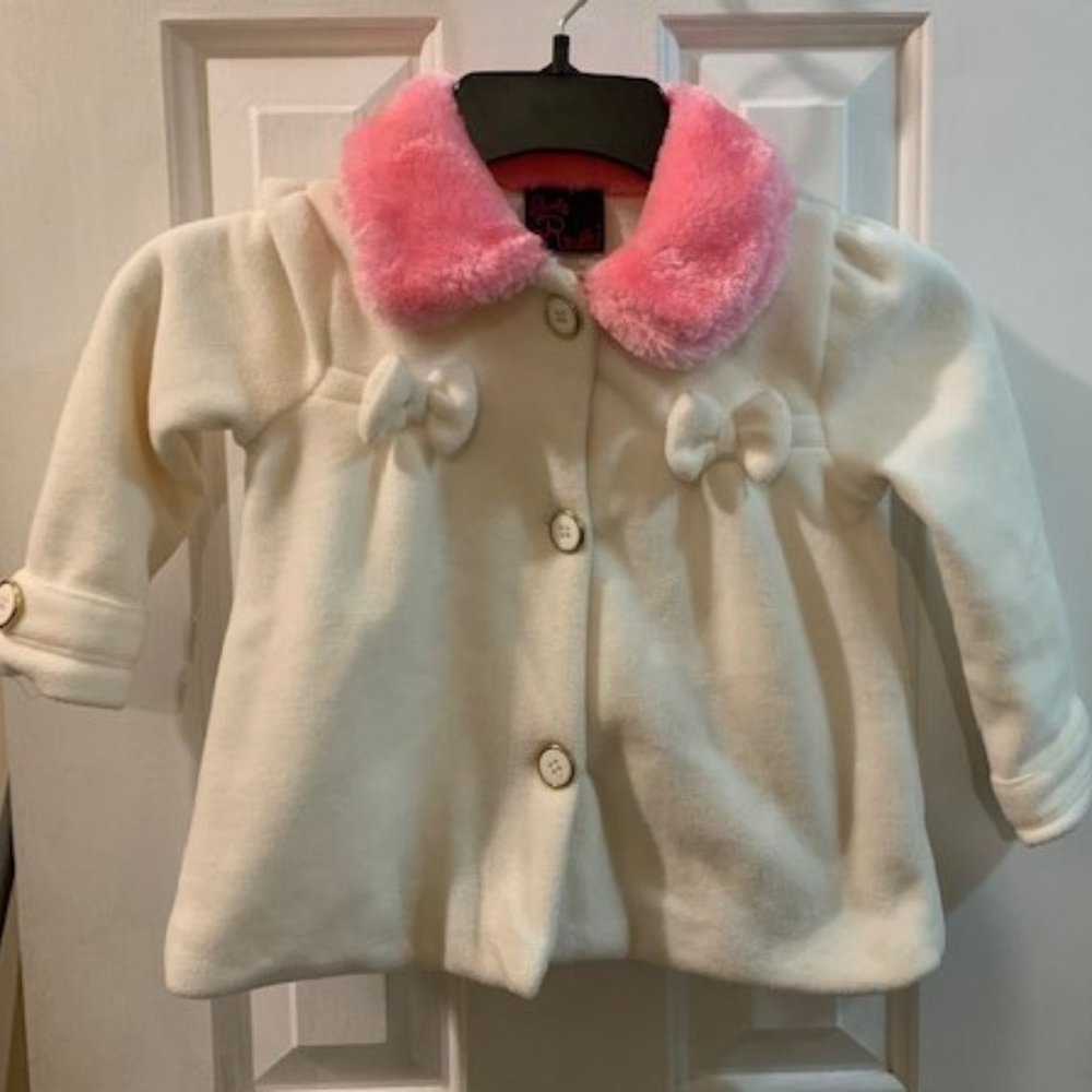 Girls Rule cream white jacket